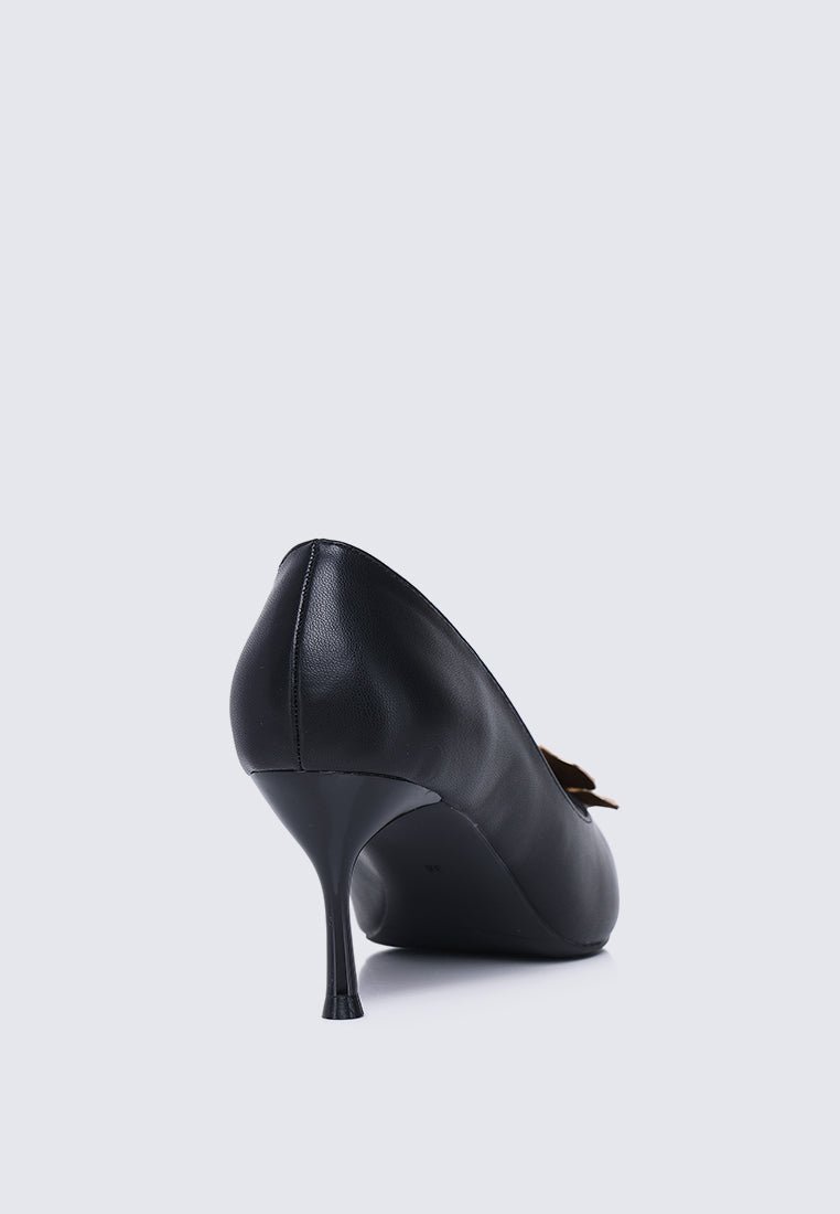Camellia Comfy Pumps In BlackPumps - myballerine