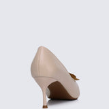 Camellia Comfy Pumps In NudePumps - myballerine
