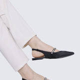 Carina Comfy Ballerina In Black - myballerine