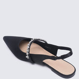 Carina Comfy Ballerina In Black - myballerine