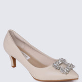 Casey Comfy Pumps In AlmondPumps - myballerine