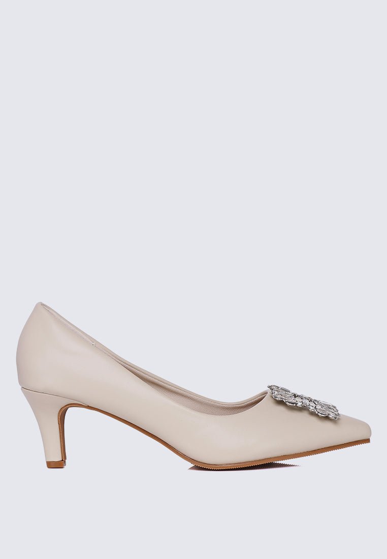 Casey Comfy Pumps In AlmondShoes - myballerine