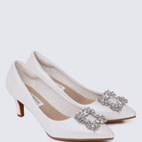 Casey Comfy Pumps In PearlPumps - myballerine