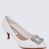 Casey Comfy Pumps In PearlShoes - myballerine