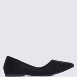 Cece 2.0 Comfy Ballerina In BlackBallerina - myballerine