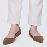 Cece 2.0 Comfy Ballerina In BrownBallerina - myballerine