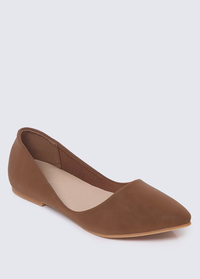 Cece 2.0 Comfy Ballerina In BrownBallerina - myballerine