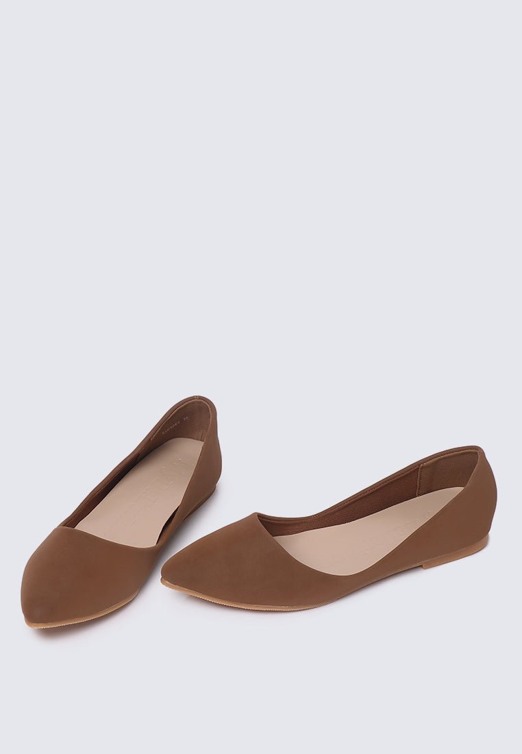 Cece 2.0 Comfy Ballerina In BrownBallerina - myballerine