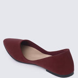 Cece 2.0 Comfy Ballerina In MaroonBallerina - myballerine