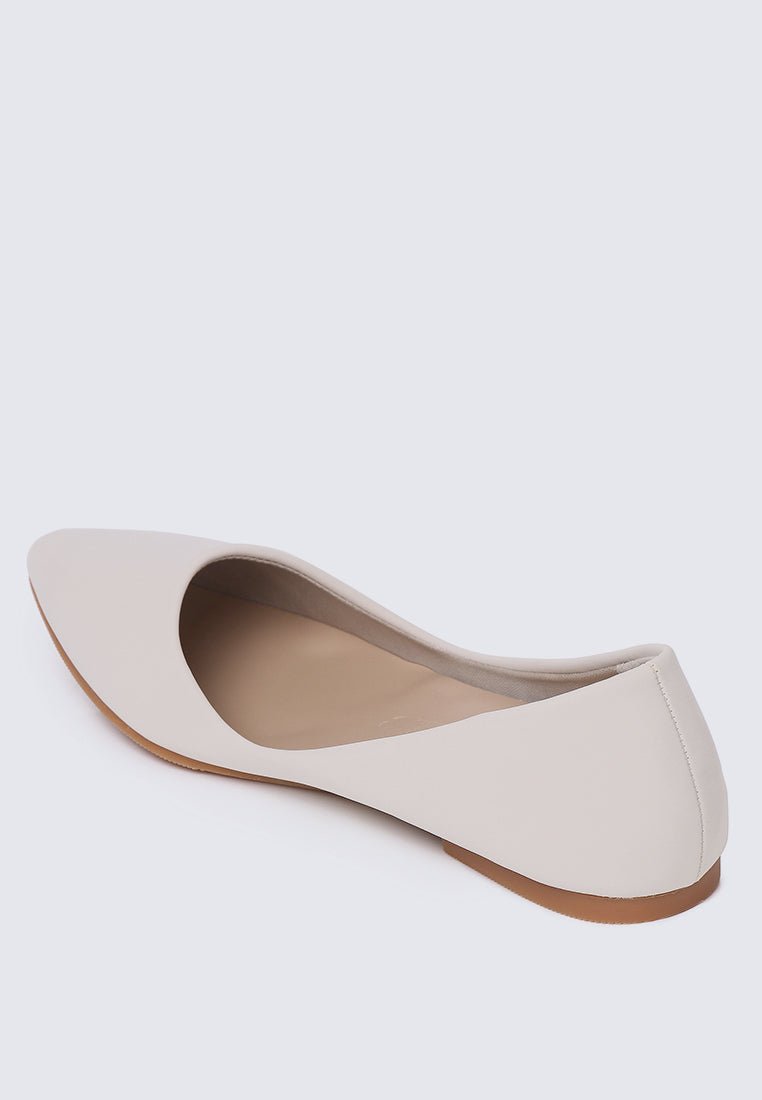 Cece 2.0 Comfy Ballerina In Off WhiteBallerina - myballerine