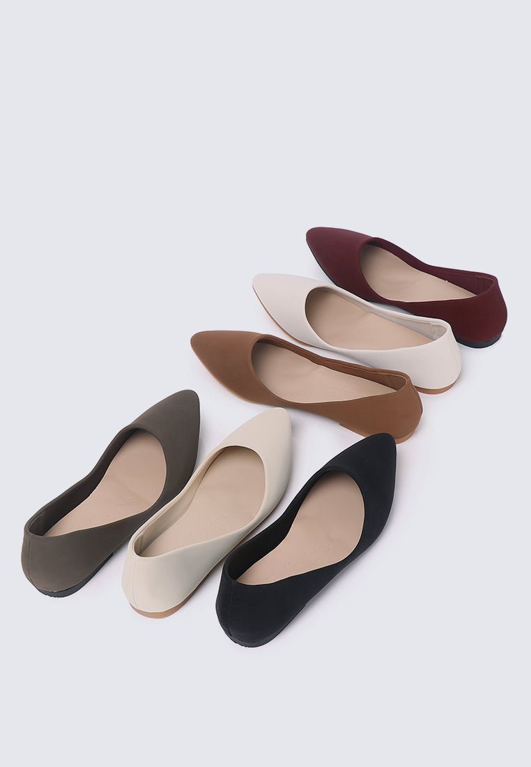 Cece 2.0 Comfy Ballerina In Off WhiteBallerina - myballerine