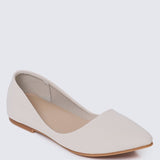 Cece 2.0 Comfy Ballerina In Off WhiteBallerina - myballerine