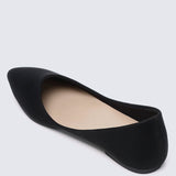 Cece Comfy Ballerina In Black - myballerine