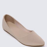 Cece Comfy Ballerina In Nude - myballerine