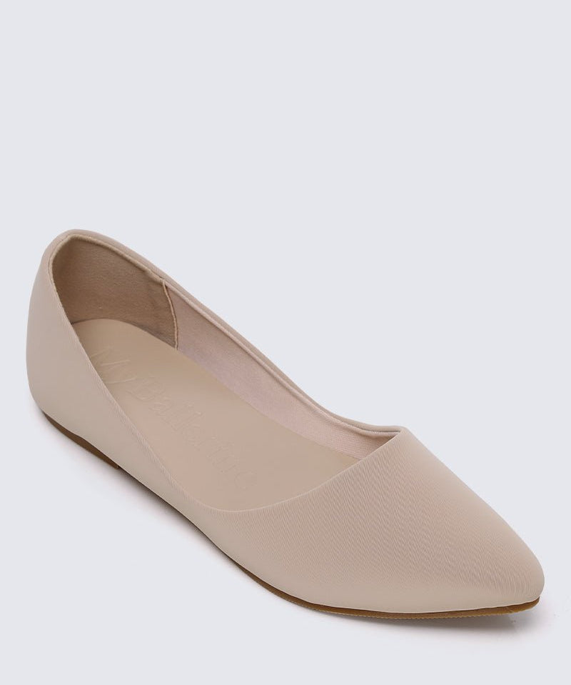 Cece Comfy Ballerina In Nude - myballerine