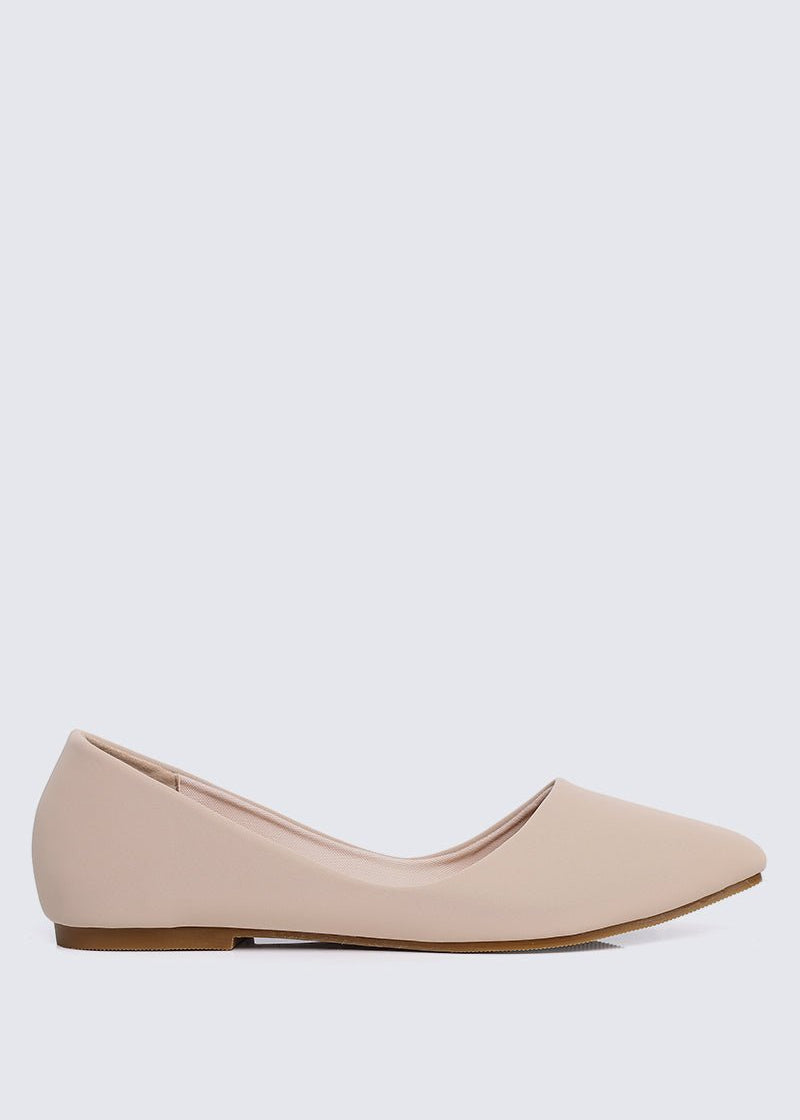 Cece Comfy Ballerina In Nude - myballerine