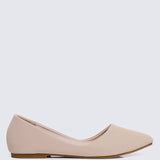 Cece Comfy Ballerina In Nude - myballerine