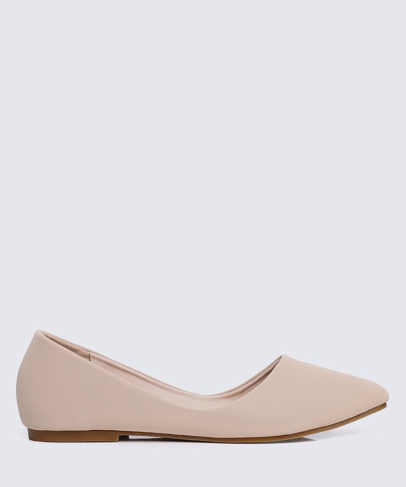Cece Comfy Ballerina In Nude - myballerine