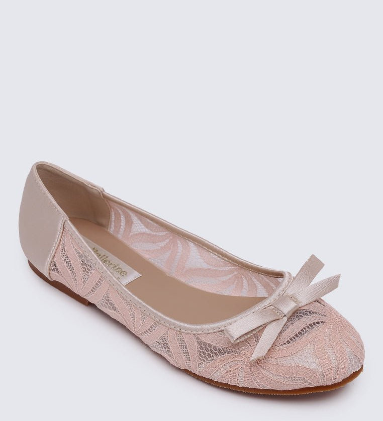 Cecelia Comfy Ballerina In Blush - myballerine