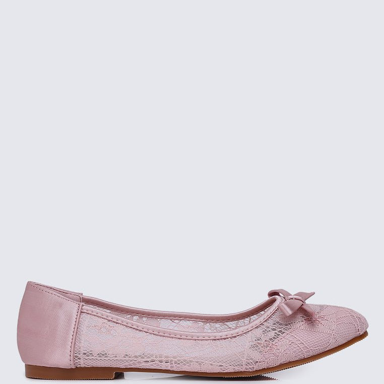 Cecelia Comfy Ballerina In Pink - myballerine