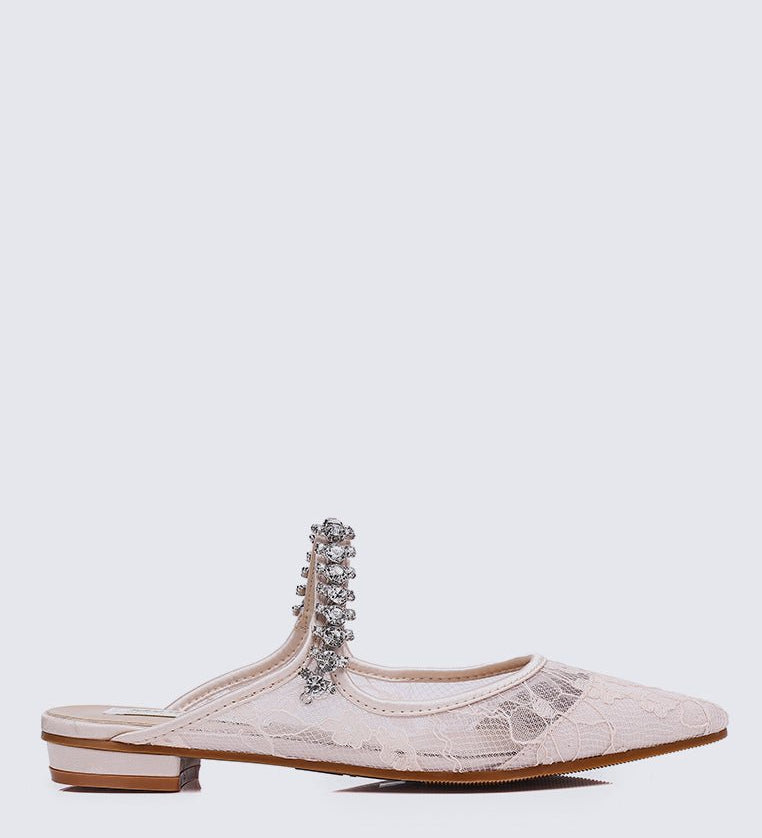 Celinne Comfy Heels In Blush - myballerine