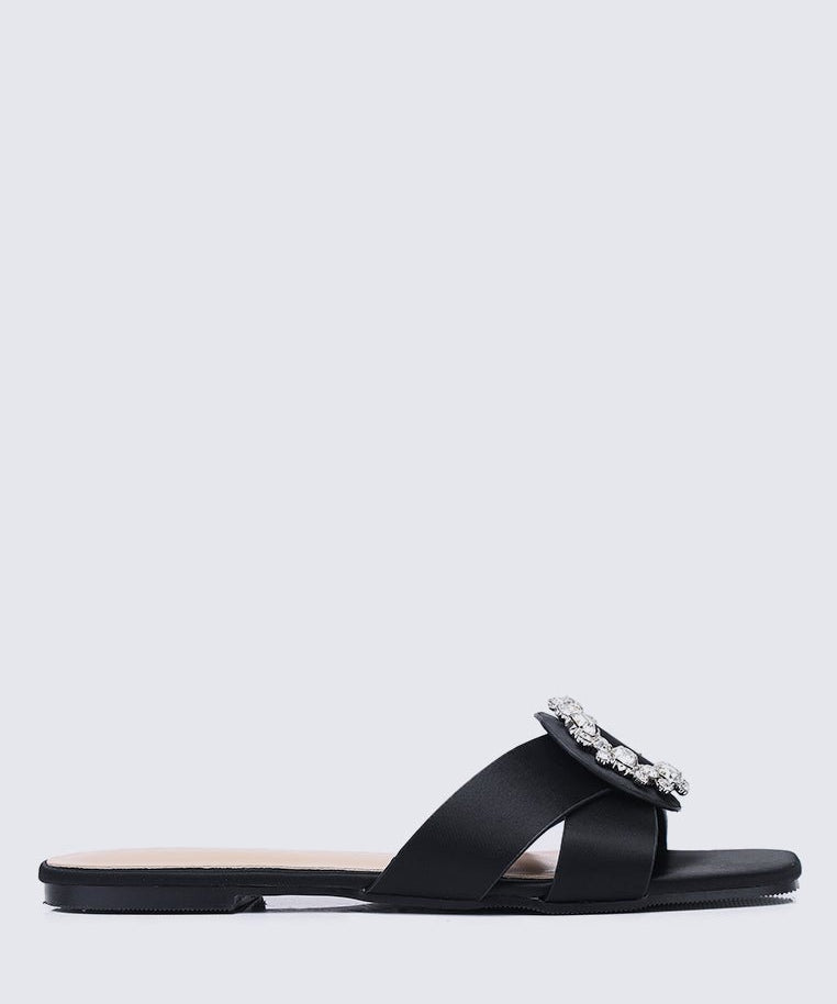Charlie Comfy Sandals In BlackShoes - myballerine