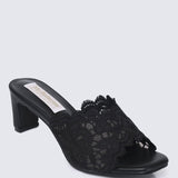 Chloe Comfy Heel In BlackHeels - myballerine