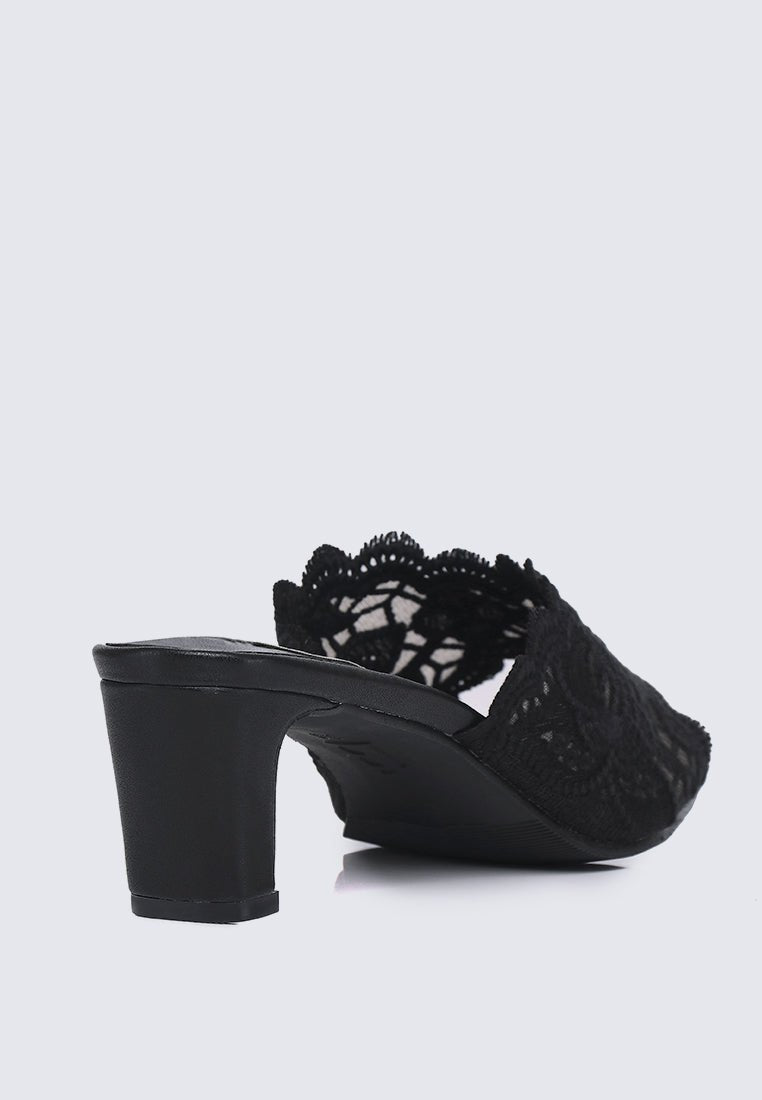 Chloe Comfy Heel In BlackHeels - myballerine