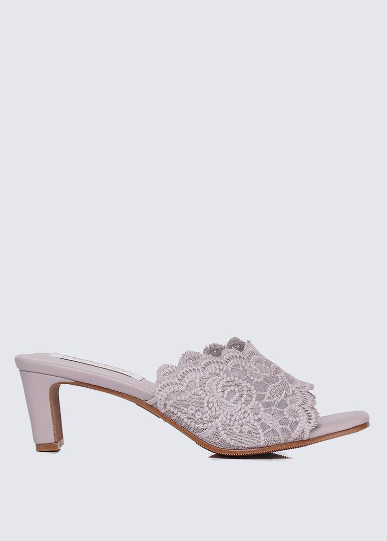 Chloe Comfy Heel In LilacHeels - myballerine