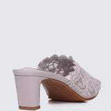 Chloe Comfy Heel In LilacHeels - myballerine