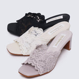 Chloe Comfy Heels In BeigeHeels - myballerine