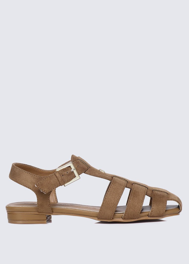 Choco Mousse Comfy Sandals In BrownSandals - myballerine