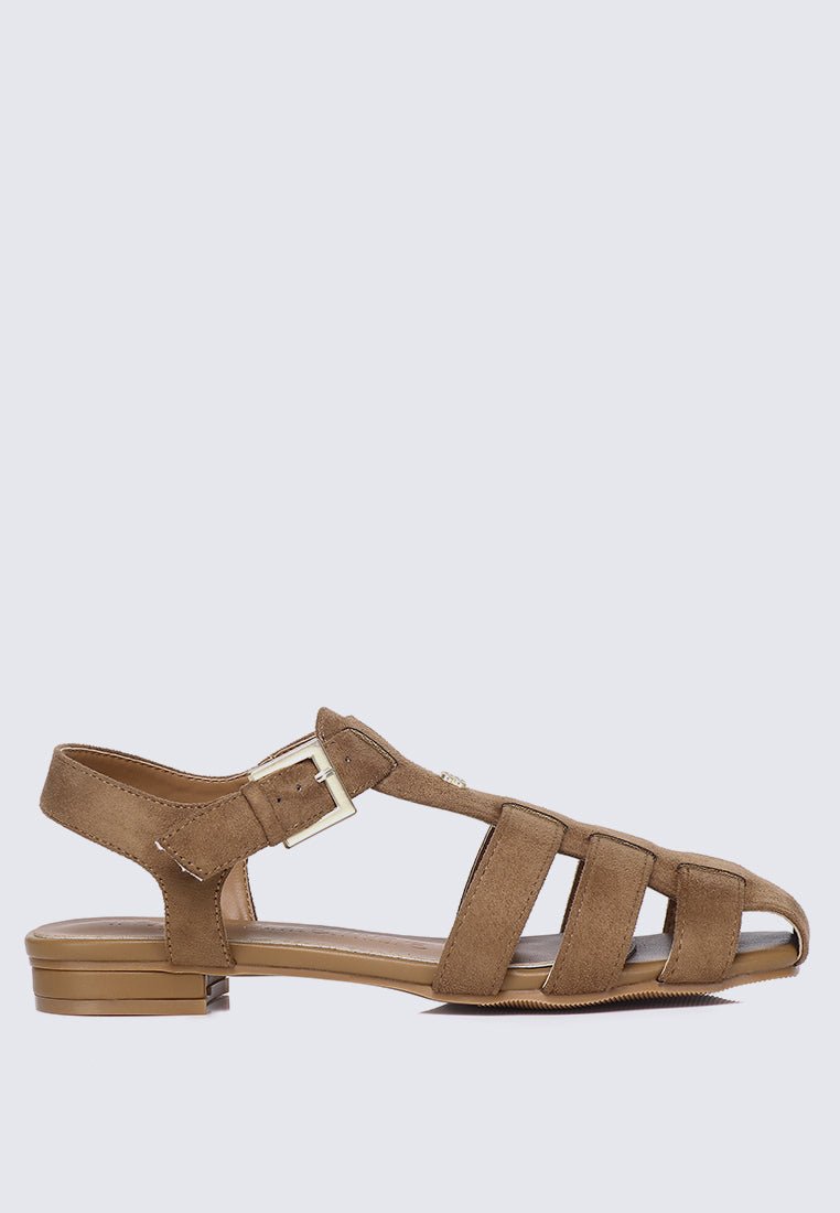 Choco Mousse Comfy Sandals In BrownSandals - myballerine