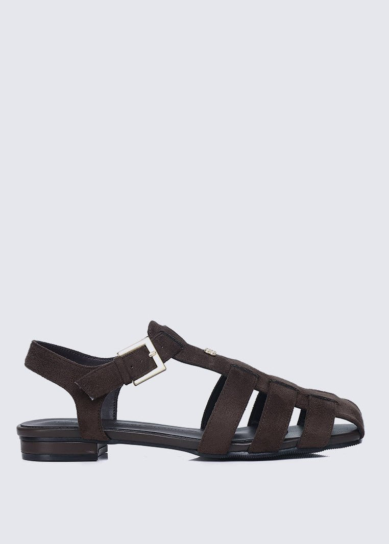 Choco Mousse Comfy Sandals In EspressoSandals - myballerine
