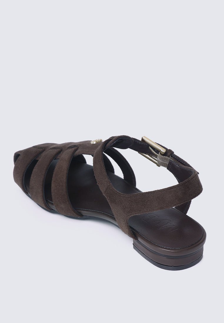 Choco Mousse Comfy Sandals In EspressoSandals - myballerine