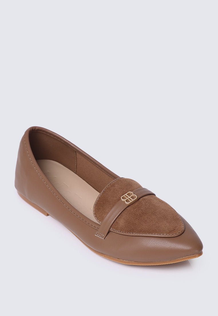 Choco Soufflé Comfy Loafers In BrownLoafers - myballerine