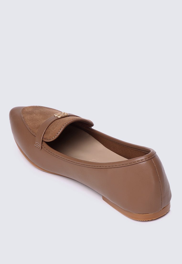 Choco Soufflé Comfy Loafers In BrownLoafers - myballerine