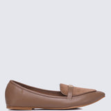 Choco Soufflé Comfy Loafers In BrownLoafers - myballerine