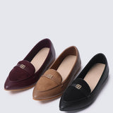 Choco Soufflé Comfy Loafers In BrownLoafers - myballerine