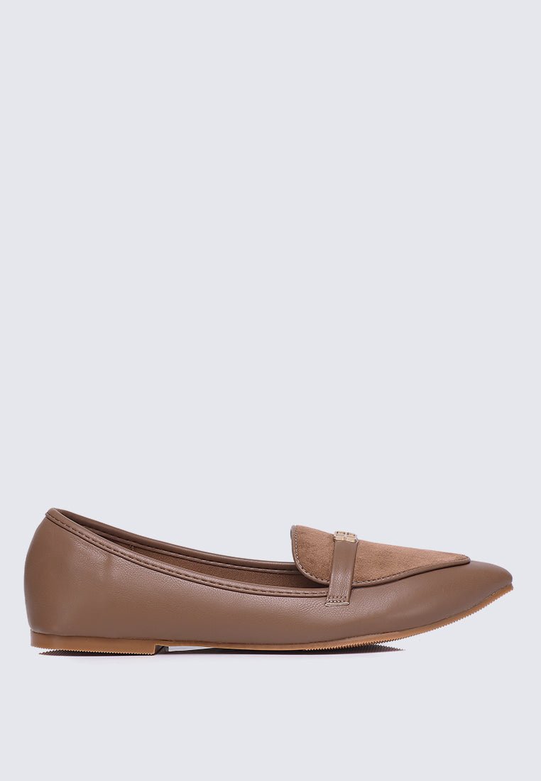 Choco Soufflé Comfy Loafers In BrownLoafers - myballerine