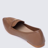 Choco Soufflé Comfy Loafers In BrownLoafers - myballerine