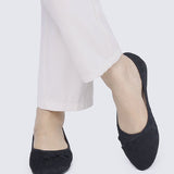 Chuyee Comfy Ballerina In BlackShoes - myballerine