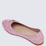 Chuyee Comfy Ballerina In Dusty PinkShoes - myballerine