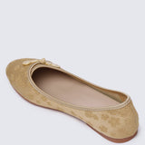 Chuyee Comfy Ballerina In MustardShoes - myballerine