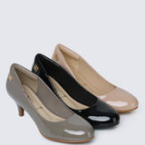 Cindy WideFit Comfy Pumps In BlackShoes - myballerine