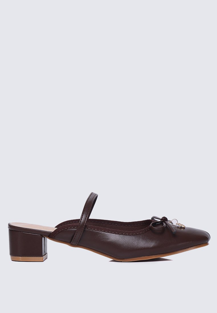 Cocoa Crème Comfy Heels In EspressoHeels - myballerine