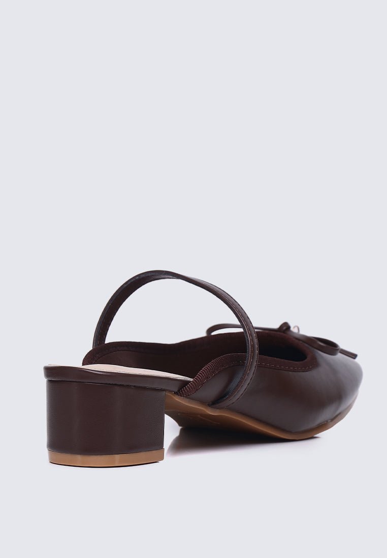 Cocoa Crème Comfy Heels In EspressoHeels - myballerine