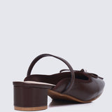 Cocoa Crème Comfy Heels In EspressoHeels - myballerine