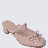 Cocoa Crème Comfy Heels In NudeHeels - myballerine