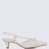 Colette Comfy Heels In BeigeHeels - myballerine